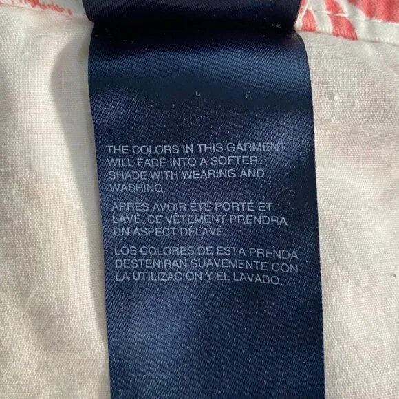 Tommy Hilfiger Women's Pink and White Floral Print Shorts, Size 6 - Picture 6 of 8